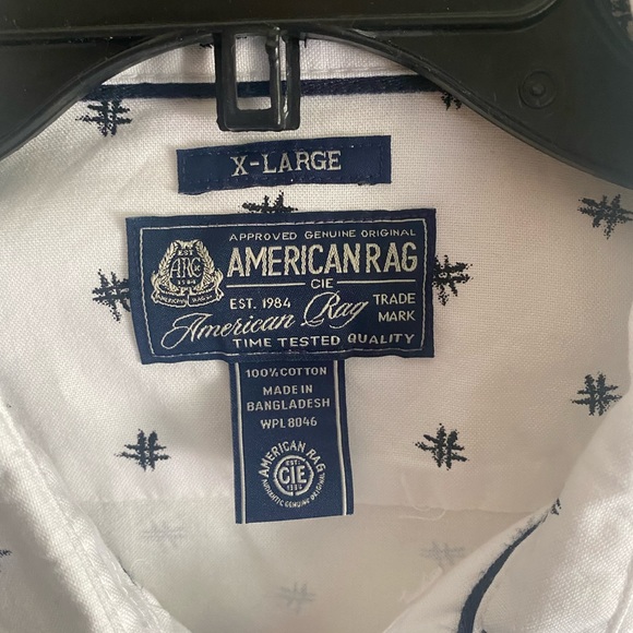 Mens button up dress shirt hashtag insignia (never worn) - Picture 4 of 4